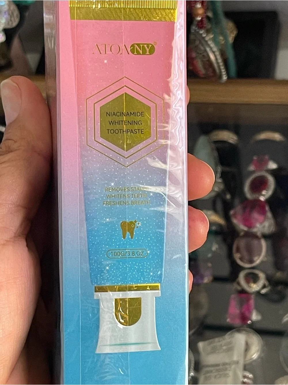 Niacinamide Whitening Toothpaste — Pink